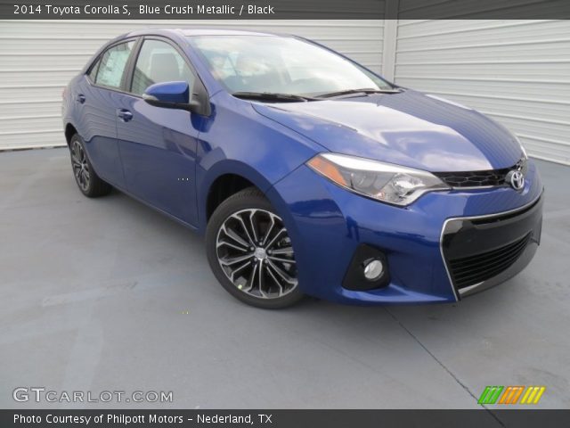 2014 Toyota Corolla S in Blue Crush Metallic