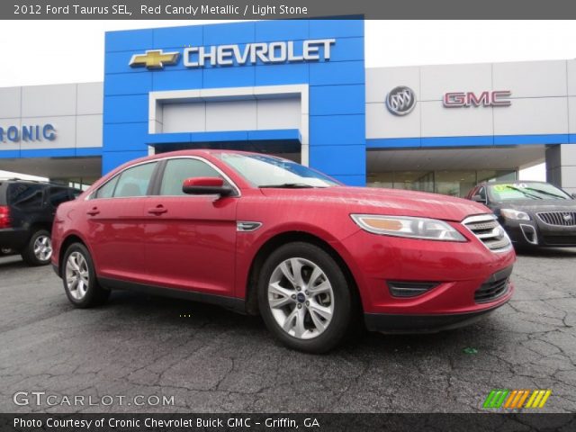 2012 Ford Taurus SEL in Red Candy Metallic