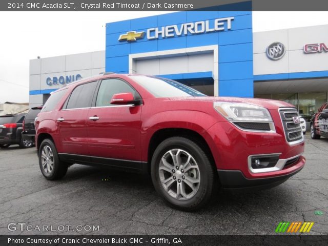 2014 GMC Acadia SLT in Crystal Red Tintcoat