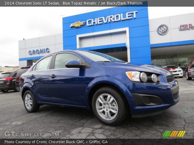 2014 Chevrolet Sonic LT Sedan in Blue Topaz Metallic