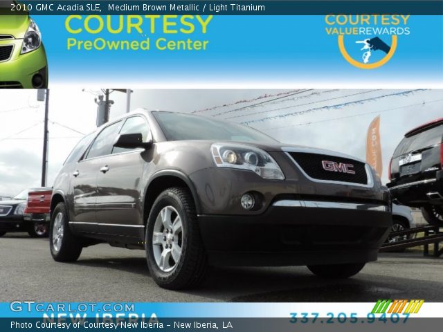2010 GMC Acadia SLE in Medium Brown Metallic