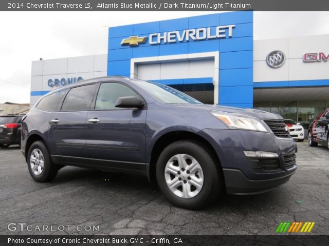 2014 Chevrolet Traverse LS in Atlantis Blue Metallic