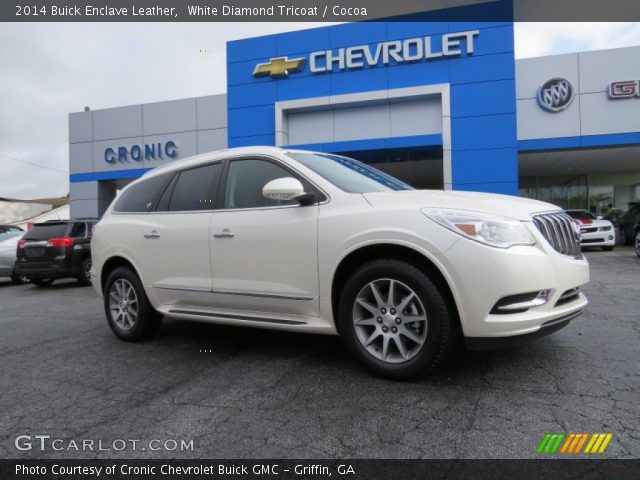 2014 Buick Enclave Leather in White Diamond Tricoat
