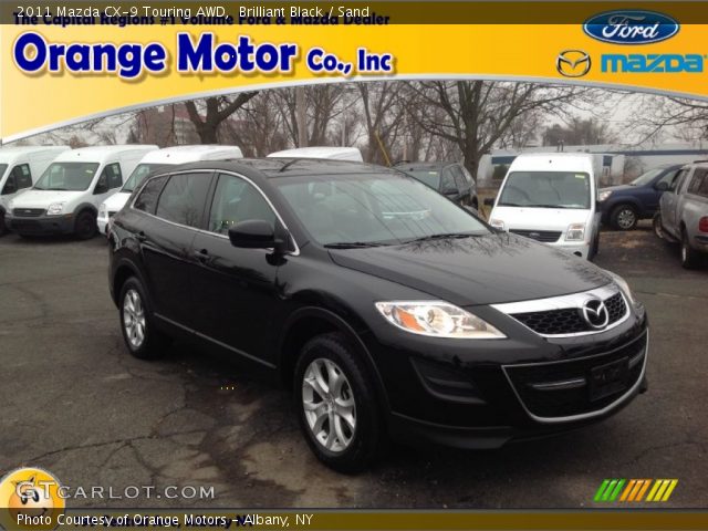2011 Mazda CX-9 Touring AWD in Brilliant Black