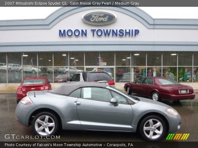 2007 Mitsubishi Eclipse Spyder GS in Satin Meisai Gray Pearl