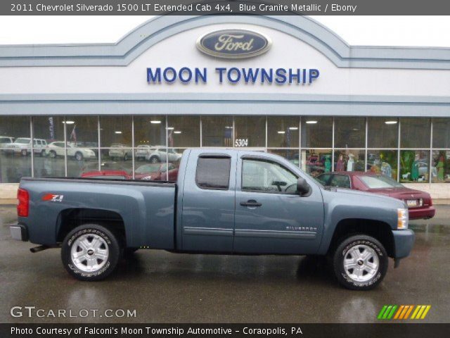 2011 Chevrolet Silverado 1500 LT Extended Cab 4x4 in Blue Granite Metallic
