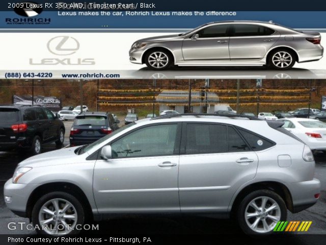 2009 Lexus RX 350 AWD in Tungsten Pearl