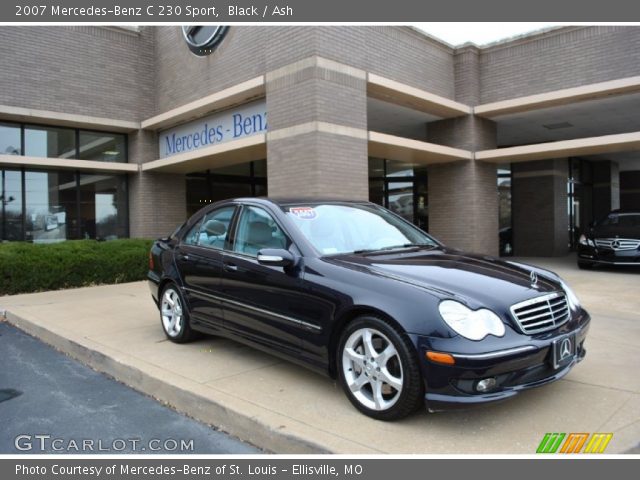 2007 Mercedes-Benz C 230 Sport in Black