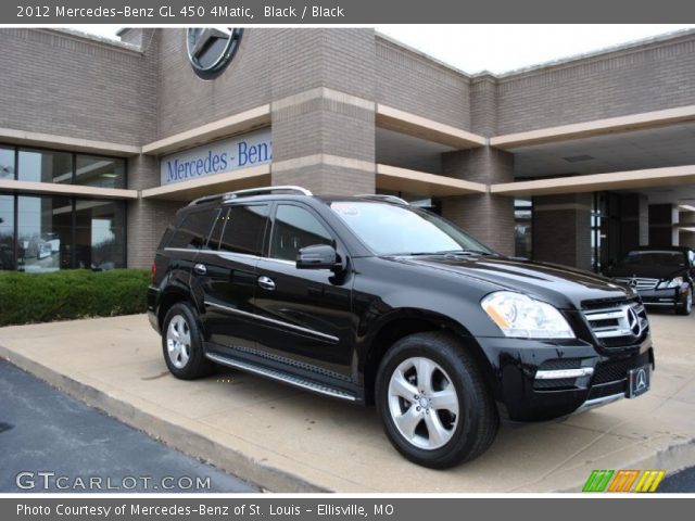 2012 Mercedes-Benz GL 450 4Matic in Black
