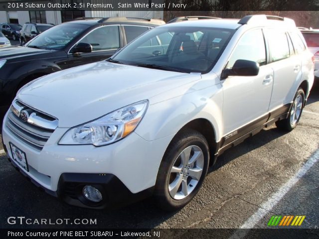 2014 Subaru Outback 2.5i Premium in Satin White Pearl