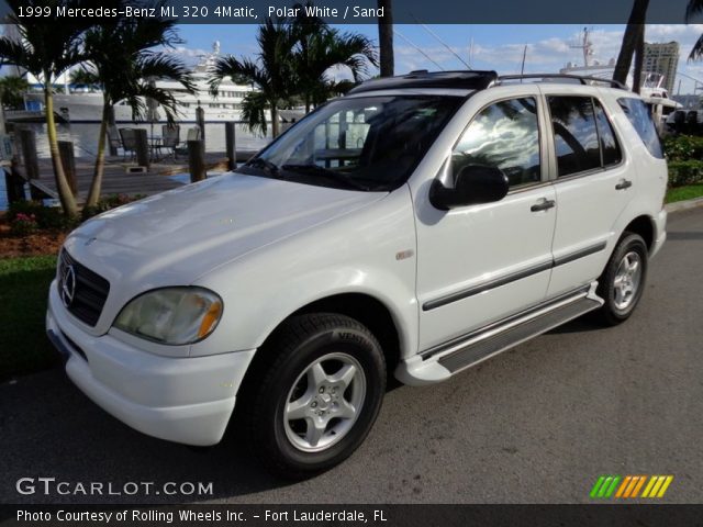 1999 Mercedes-Benz ML 320 4Matic in Polar White