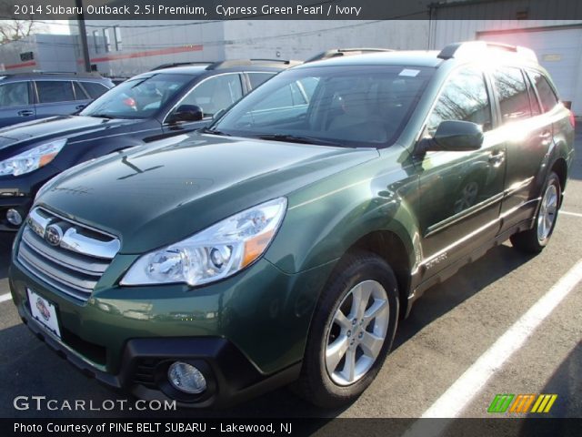 2014 Subaru Outback 2.5i Premium in Cypress Green Pearl