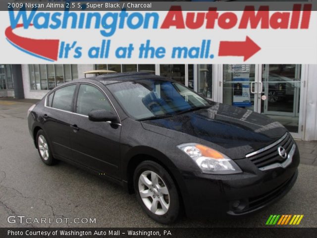 2009 Nissan Altima 2.5 S in Super Black