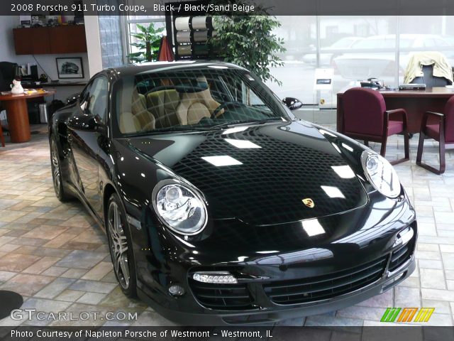 2008 Porsche 911 Turbo Coupe in Black