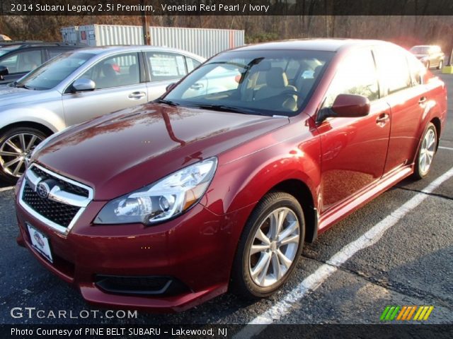 2014 Subaru Legacy 2.5i Premium in Venetian Red Pearl