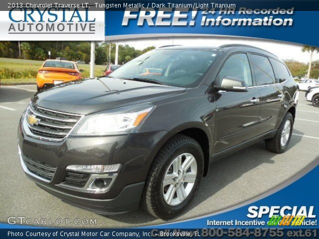 2013 Chevrolet Traverse LT in Tungsten Metallic