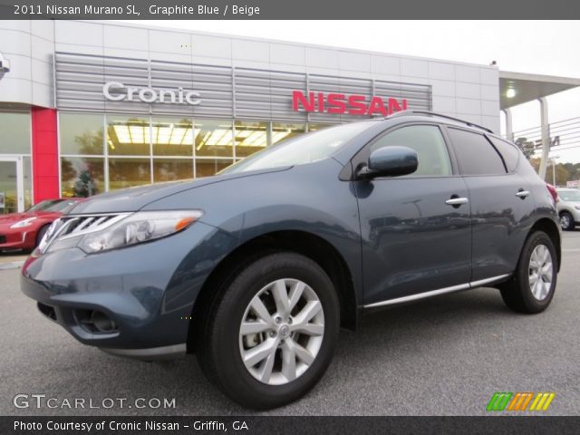 2011 Nissan Murano SL in Graphite Blue