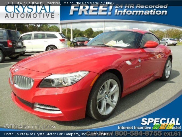2011 BMW Z4 sDrive35i Roadster in Melbourne Red Metallic