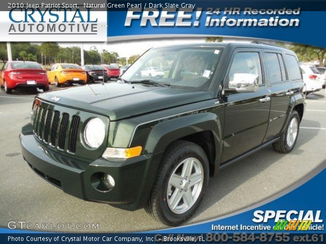2010 Jeep Patriot Sport in Natural Green Pearl