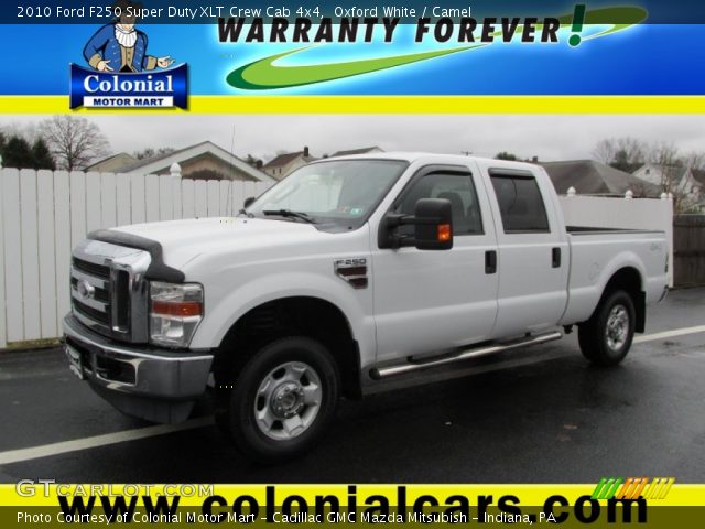 2010 Ford F250 Super Duty XLT Crew Cab 4x4 in Oxford White