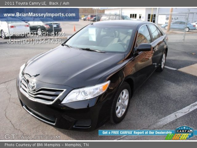 2011 Toyota Camry LE in Black