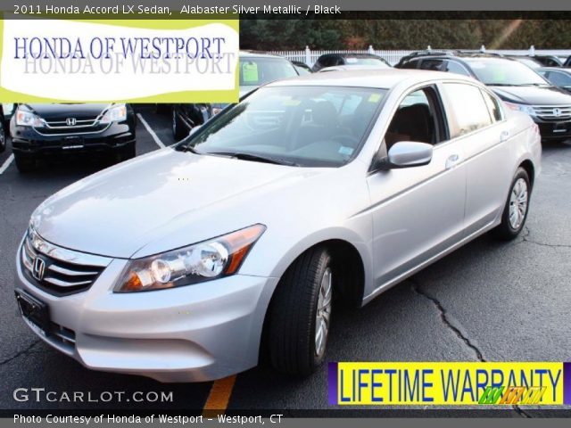 2011 Honda Accord LX Sedan in Alabaster Silver Metallic