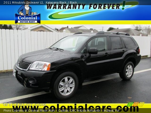 2011 Mitsubishi Endeavor LS in Kalapana Black