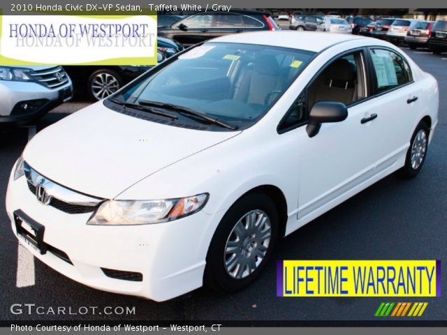 2010 Honda Civic DX-VP Sedan in Taffeta White