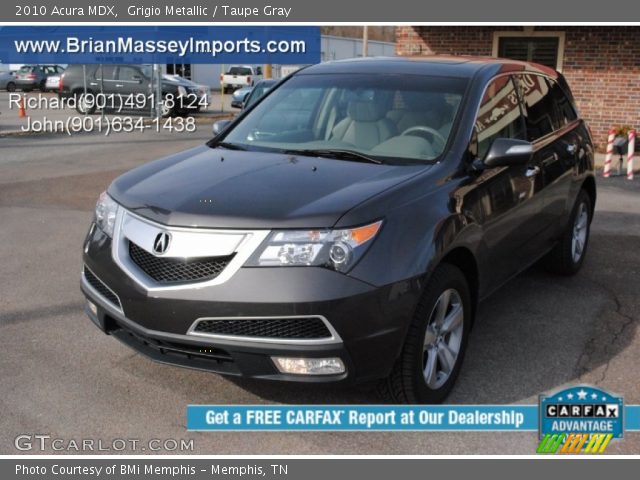 2010 Acura MDX  in Grigio Metallic