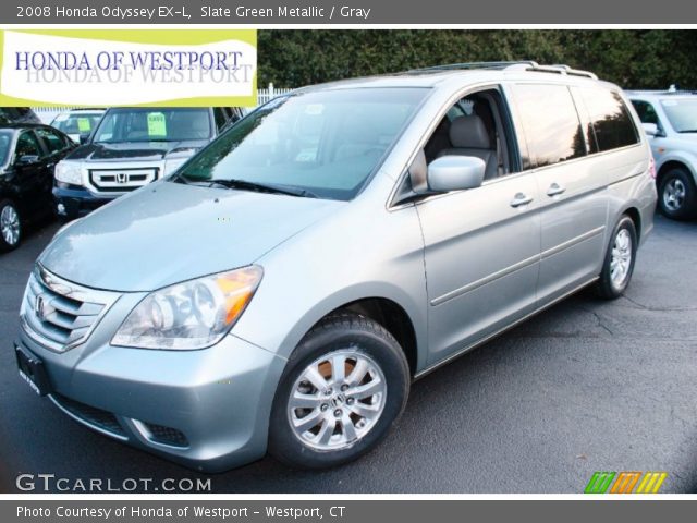 2008 Honda Odyssey EX-L in Slate Green Metallic