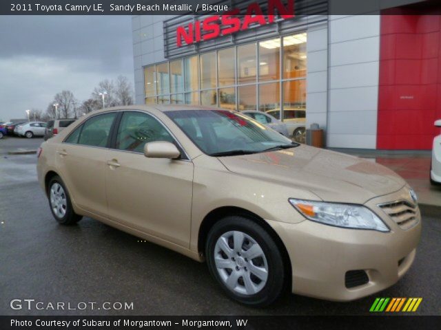 2011 Toyota Camry LE in Sandy Beach Metallic