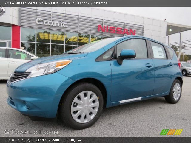 2014 Nissan Versa Note S Plus in Metallic Peacock
