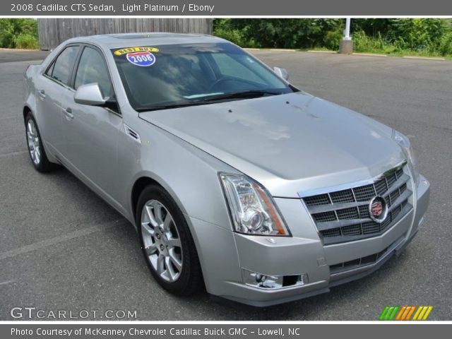 2008 Cadillac CTS Sedan in Light Platinum