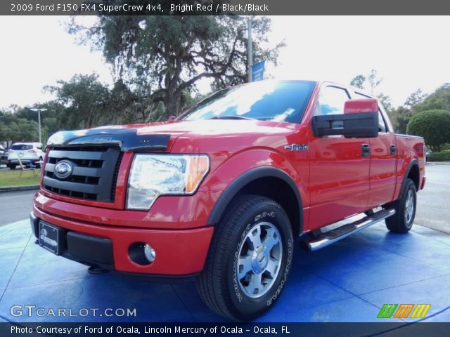 2009 Ford F150 FX4 SuperCrew 4x4 in Bright Red