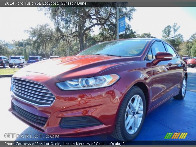 2014 Ford Fusion SE EcoBoost in Sunset