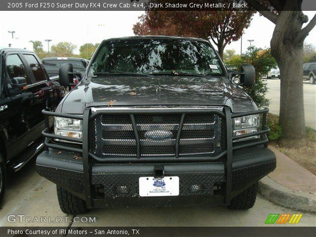 2005 Ford F250 Super Duty FX4 Crew Cab 4x4 in Dark Shadow Grey Metallic