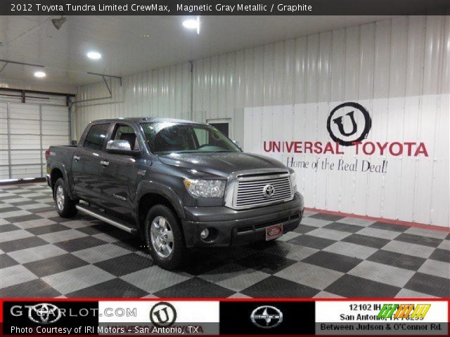 2012 Toyota Tundra Limited CrewMax in Magnetic Gray Metallic