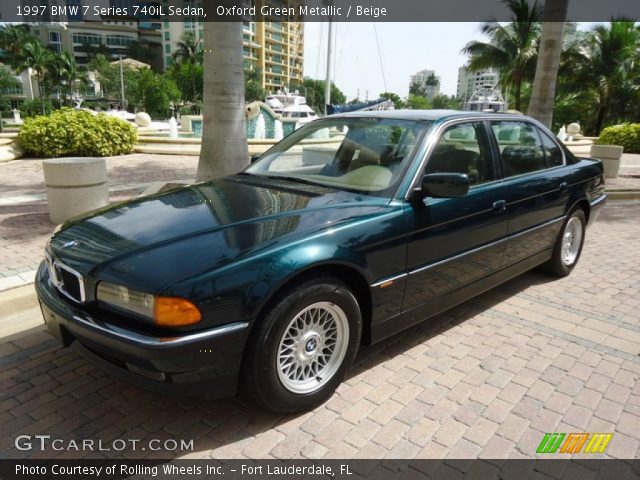 1997 BMW 7 Series 740iL Sedan in Oxford Green Metallic