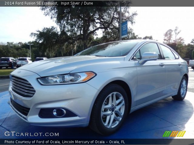 2014 Ford Fusion SE EcoBoost in Ingot Silver