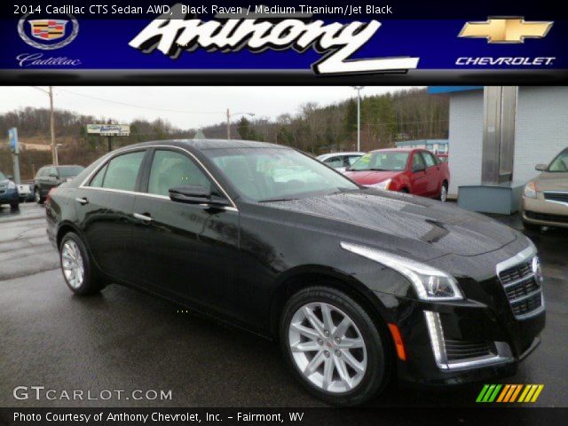 2014 Cadillac CTS Sedan AWD in Black Raven