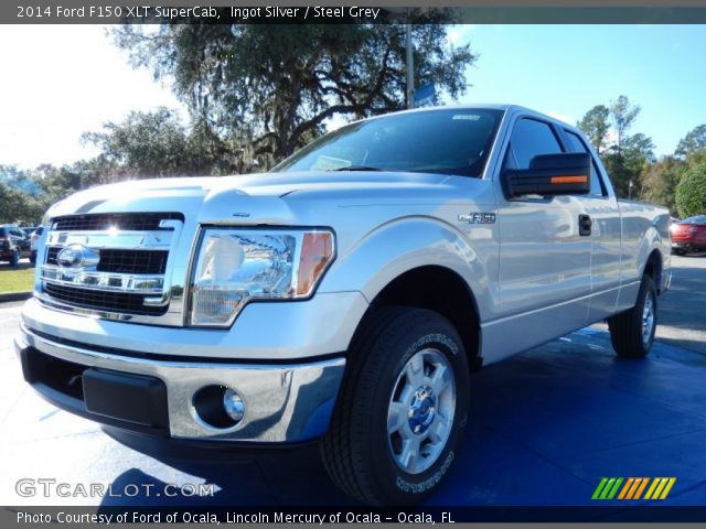 2014 Ford F150 XLT SuperCab in Ingot Silver