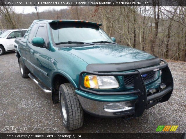 1997 Ford F150 XLT Extended Cab 4x4 in Pacific Green Metallic