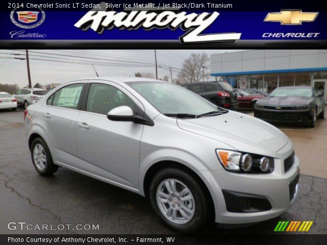 2014 Chevrolet Sonic LT Sedan in Silver Ice Metallic