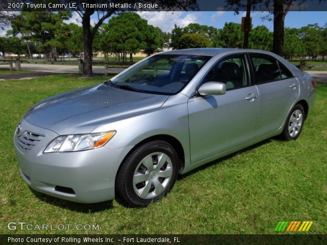 2007 Toyota Camry LE in Titanium Metallic