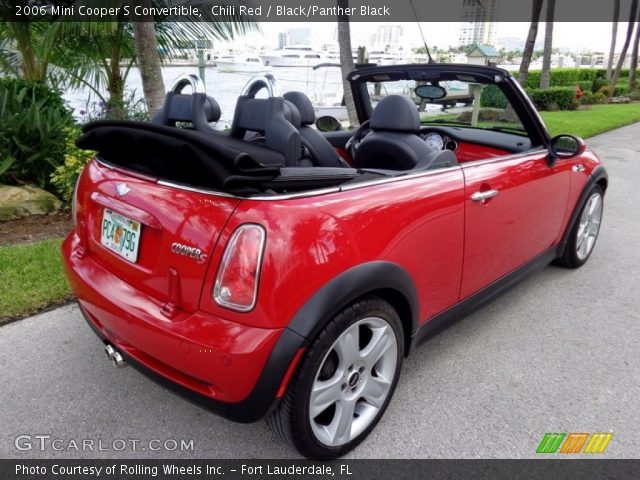 2006 Mini Cooper S Convertible in Chili Red