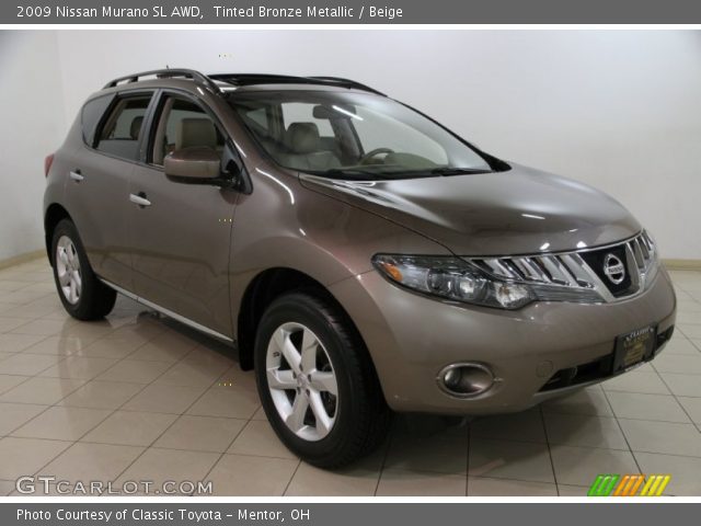 2009 Nissan Murano SL AWD in Tinted Bronze Metallic