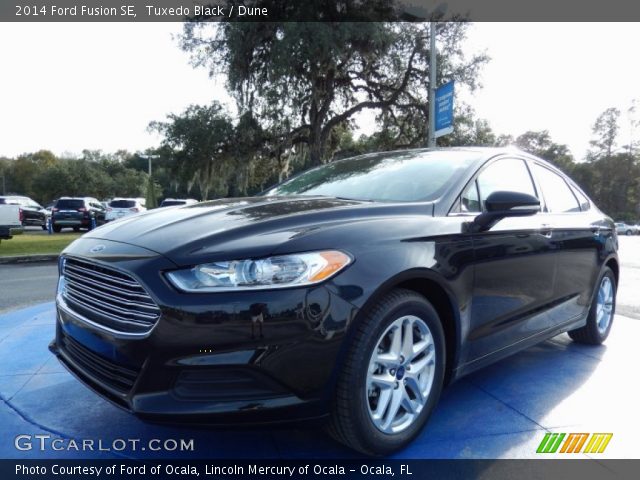 2014 Ford Fusion SE in Tuxedo Black