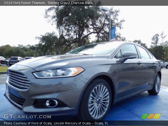 2014 Ford Fusion Titanium in Sterling Gray