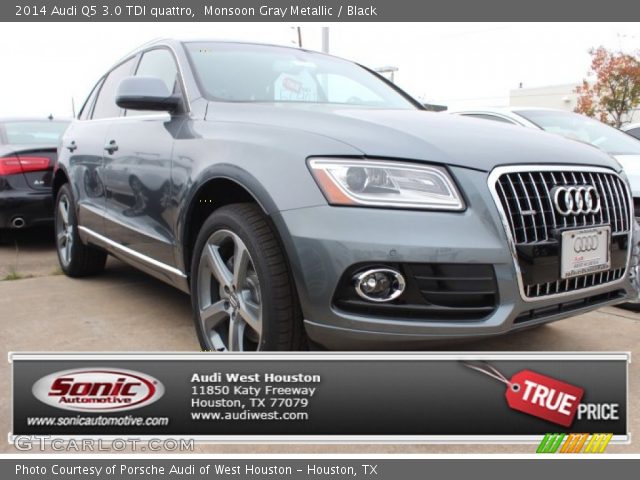 2014 Audi Q5 3.0 TDI quattro in Monsoon Gray Metallic