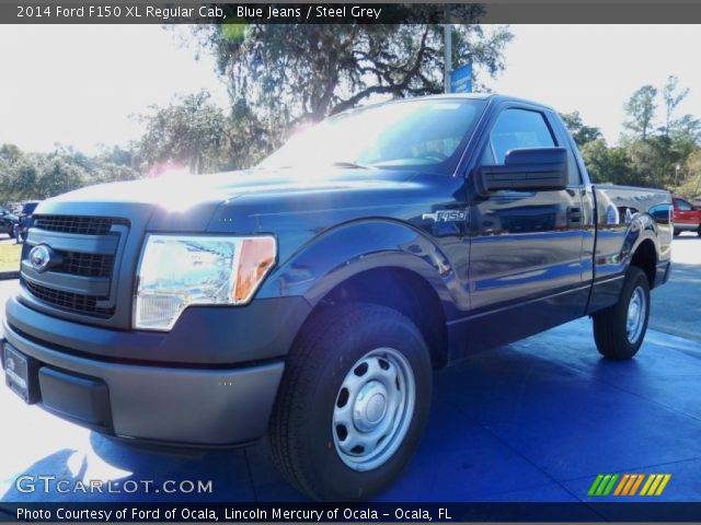 2014 Ford F150 XL Regular Cab in Blue Jeans